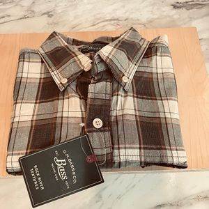 NWT Men’s Bass Short Sleeve Shirt